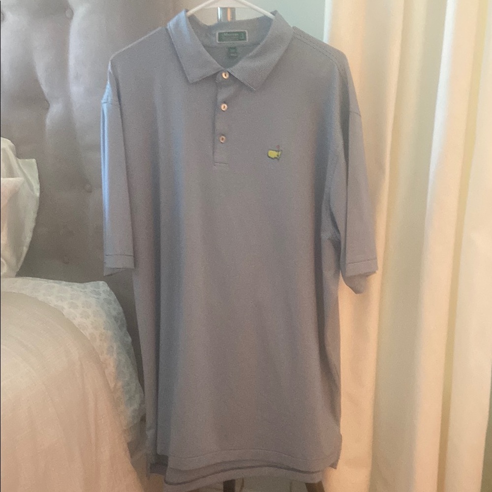 Peter Millar Blue Polo Shirt Classic Fit
